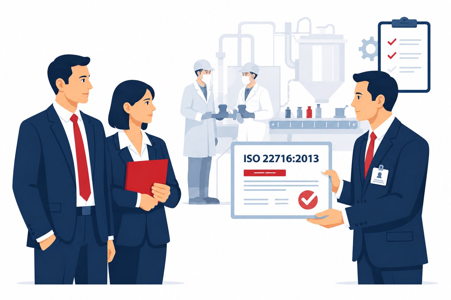 Порядок получения сертификата ISO 22716:2013 в Мурманске	
