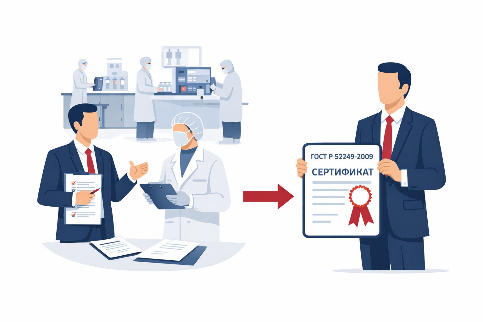 Процедура сертификации ГОСТ Р 52249-2009 в Мурманске	